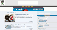 Desktop Screenshot of forum-skoda.cz